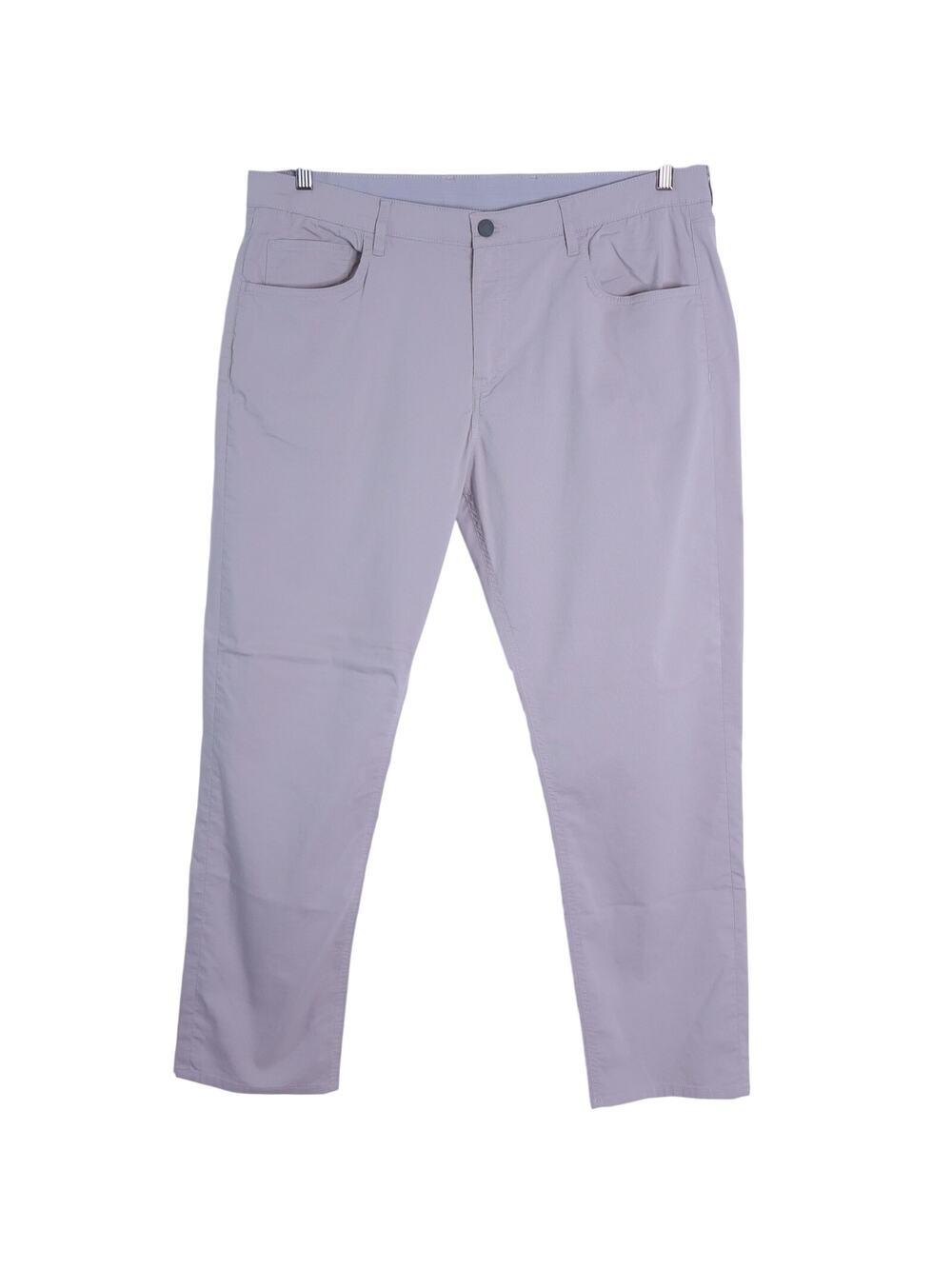 FAHERTY Movement Pants Fossil Gray 5 Pocket Straight Fit Chino Men's 38